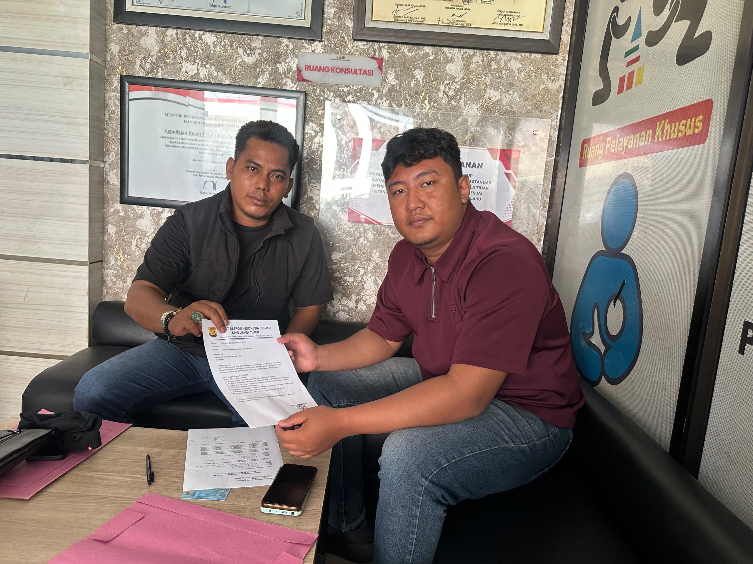 FRIC DPW Jawa Timur Akan Kepung Mapolres Pelabuhan Tanjung Perak, Soroti Dugaan Intimidasi terhadap Wartawan