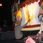 Gelar Wayang Cangkrukan, Polres Kediri Kota Edukasi Kamtibmas Lewat Seni Budaya