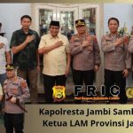 Perkuat Silaturahmi Kapolresta Jambi Kunjungi Ketua LAM Provinsi Jambi