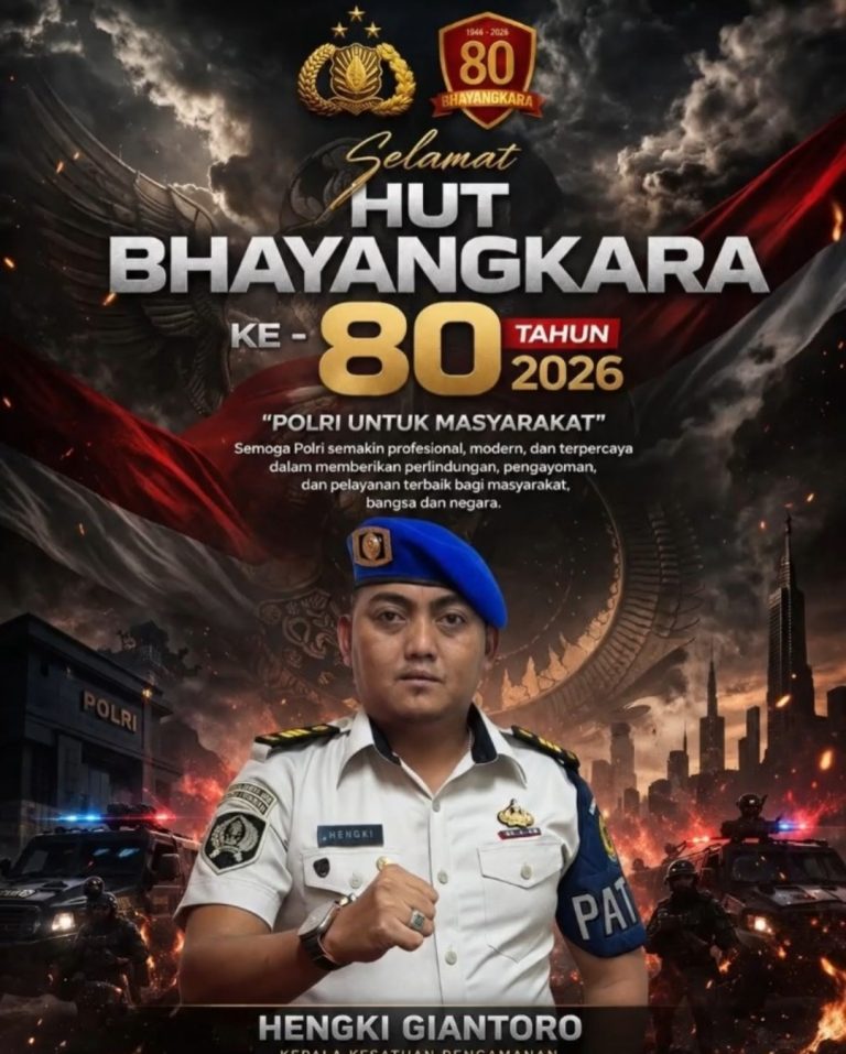 KPR Rutan Medaeng Ucapkan Selamat Hari Bhayangkara ke-80, Dukung Polri Terus Tingkatkan Pelayanan Terbaik bagi Masyarakat