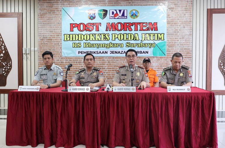 Tim DVI Polda Jatim Berhasil Identifikasi Lima Jenazah Korban KM Mutiara Sentosa II