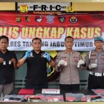 Operasi Antik Siginjai 2026, Polres Tanjung Jabung Timur Berhasil Ungkap 8 Kasus Narkotika dan Amankan 13 Tersangka
