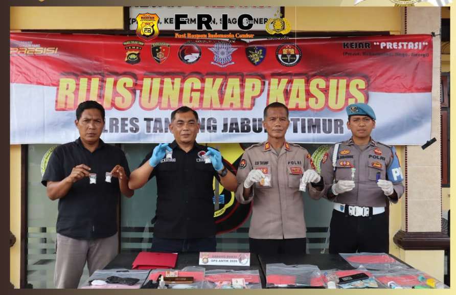 Operasi Antik Siginjai 2026, Polres Tanjung Jabung Timur Berhasil Ungkap 8 Kasus Narkotika dan Amankan 13 Tersangka