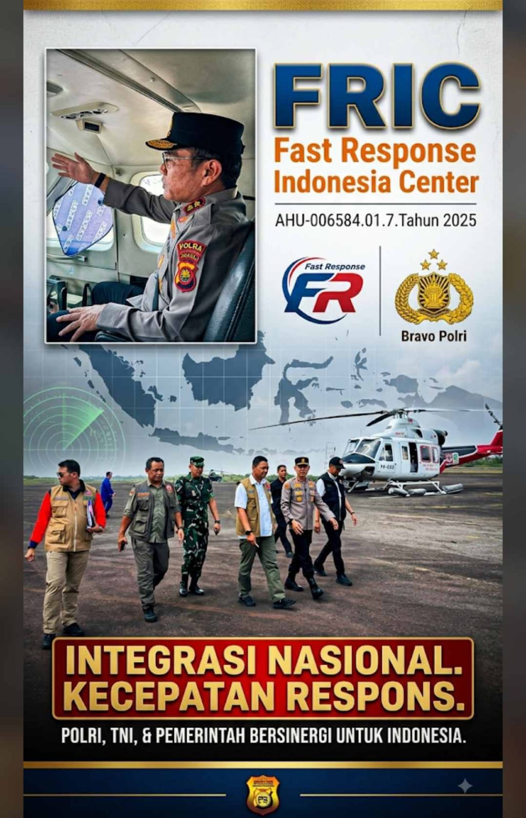 Kapolda Jambi Bersama Satgas Karhutla Pantau Langsung Kebakaran Lahan Gambut