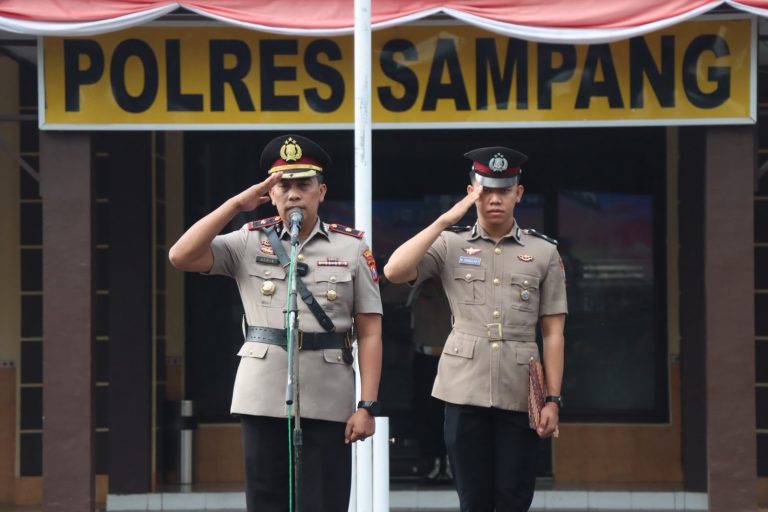 Polres Sampang Gelar Upacara Khidmat Peringati Hari Juang Polri 2026
