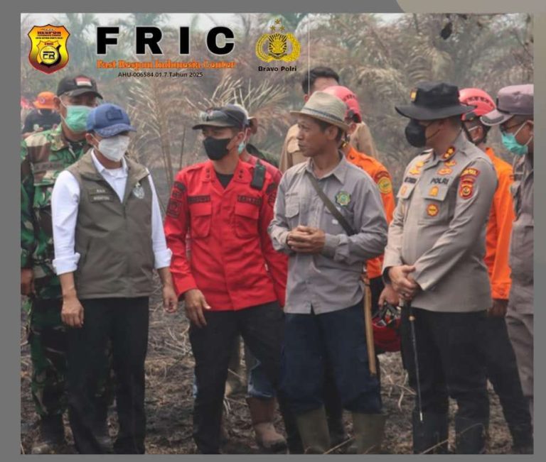 Menteri Kehutanan Tinjau Karhutla di Tanjab Timur, Tekankan Pencegahan dan Sinergi Lintas Instansi