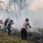 Cegah Karhutla Sebelum Api Menyala, 198 Peserta Didik Polri Turun Edukasi Masyarakat