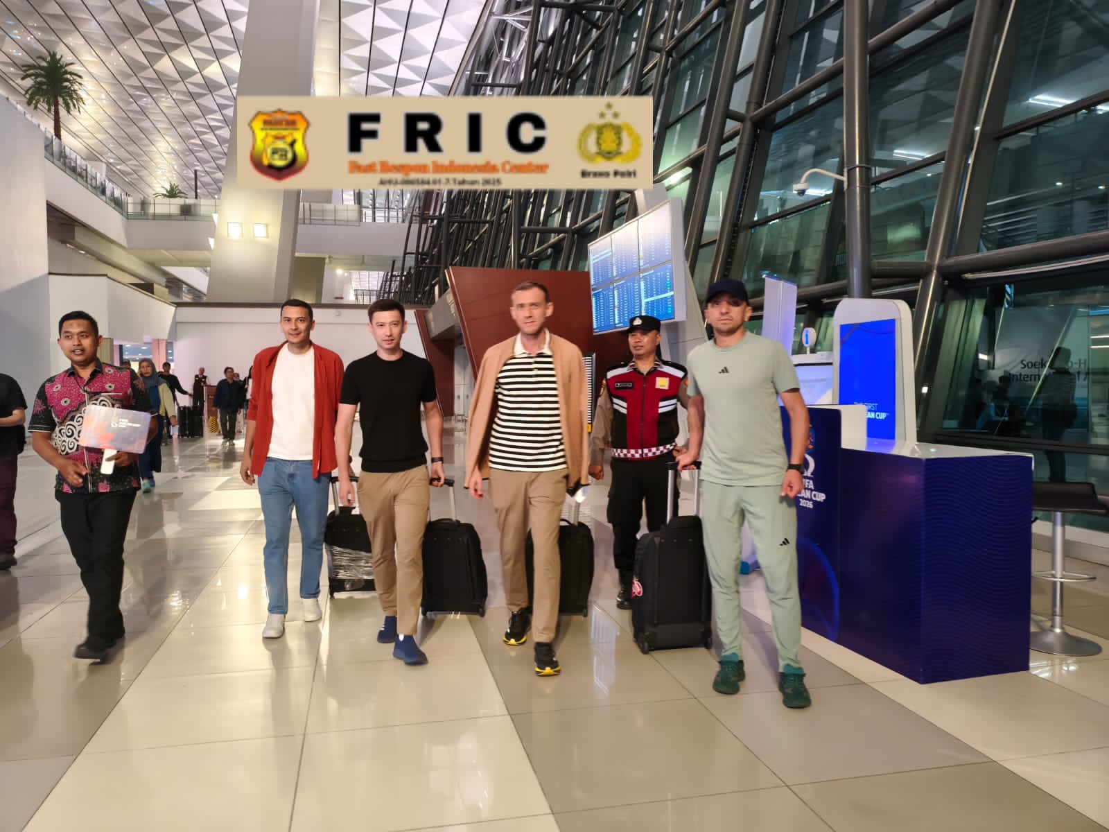 Pelayanan Prima, Polresta Bandara Soetta Gelar Layanan Pengamanan Kedatangan Delegasi FIFA Referee ASEAN Cup 2026