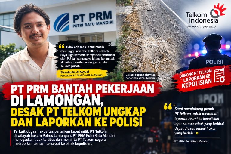 Dugaan Aktivitas Kabel Telkom di Lamongan Menyisakan Tanda Tanya, Legalitas dan Pelaksana Pekerjaan Disorot