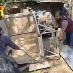 Satresnarkoba Polres Sampang Gulung Sarang Narkoba di Perbatasan Desa Rabasan