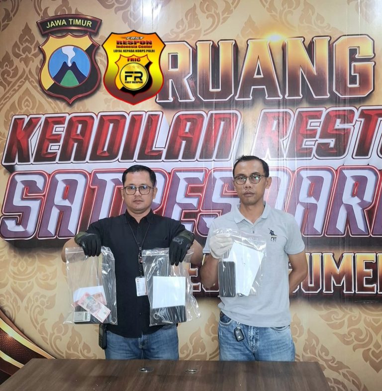 Satresnarkoba Polresta Sumenep Ungkap Peredaran Sabu di Kalianget, Tiga Pria Diamankan