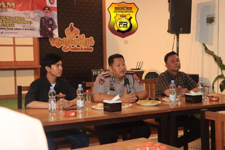 Polisi Bersama Masyarakat: Polresta Tuban Bareng Mahasiswa Perkuat Sinergi Kamtibmas