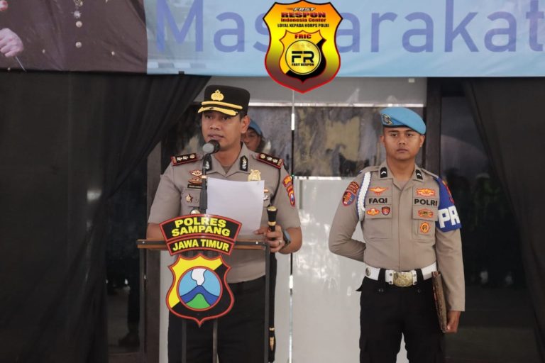 Siapkan Generasi Indonesia Emas 2045, Polres Sampang Gelar Apel “Polisi Jogo Sekolah” demi Ruang Publik Aman bagi Pelajar