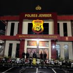 Respons Cepat Aduan 110, Polres Jember Amankan 21 Motor Balap Liar di Akses Bandara Notohadinegoro
