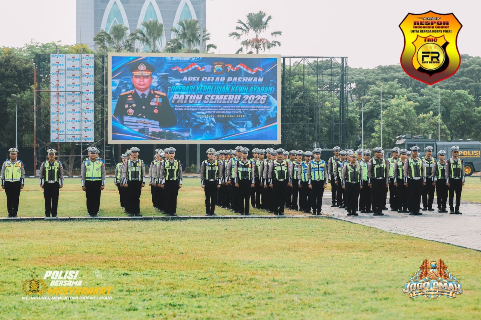 Polda Jatim Gelar Operasi Patuh Semeru : Menggugah Kesadaran dan Selamatkan Jiwa Pengguna Jalan