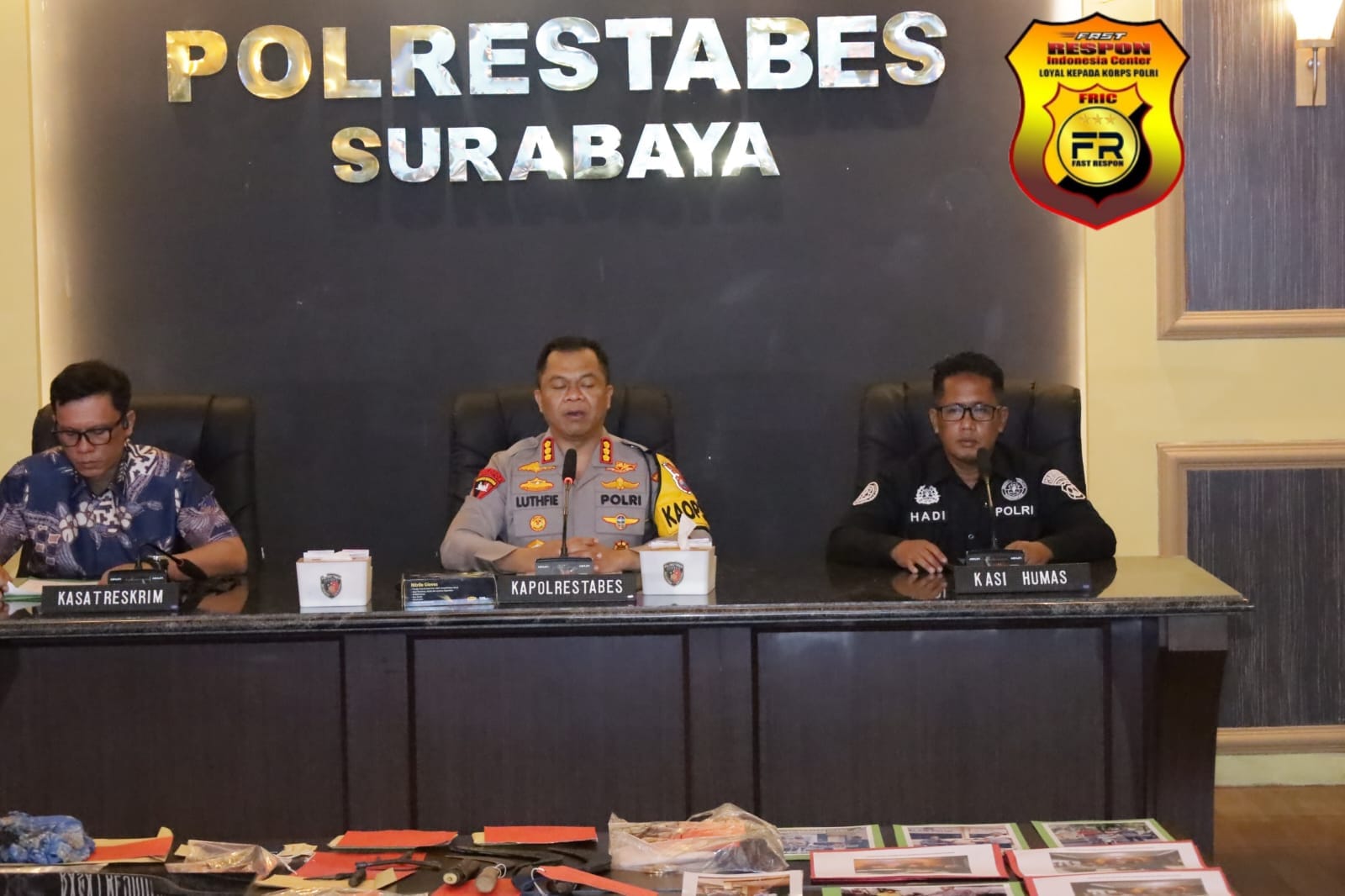 Polrestabes Surabaya Selesaikan 157 Kasus 3C Sepanjang September–Oktober, 112 Tersangka Ditangkap