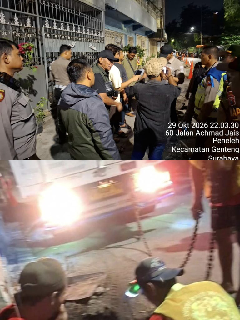 Dua Hari Berturut-turut Dugaan Pencurian Kabel Telkom di Penilih Surabaya, Solihudin Al-Ayyubi Dimintai Keterangan Polrestabes