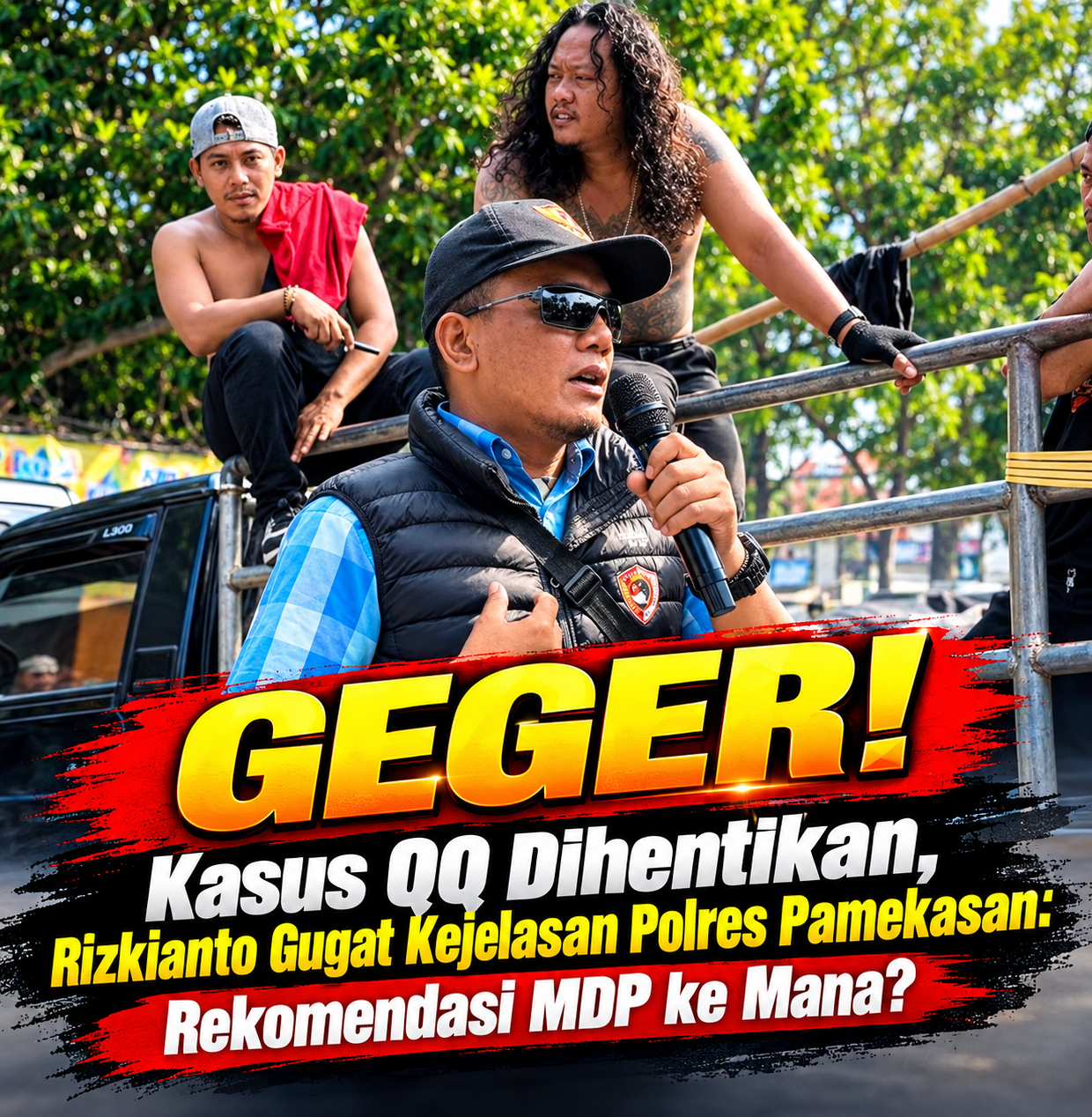 GEGER! Kasus QQ Dihentikan, Rizkianto Gugat Kejelasan Polres Pamekasan: Rekomendasi MDP ke Mana?