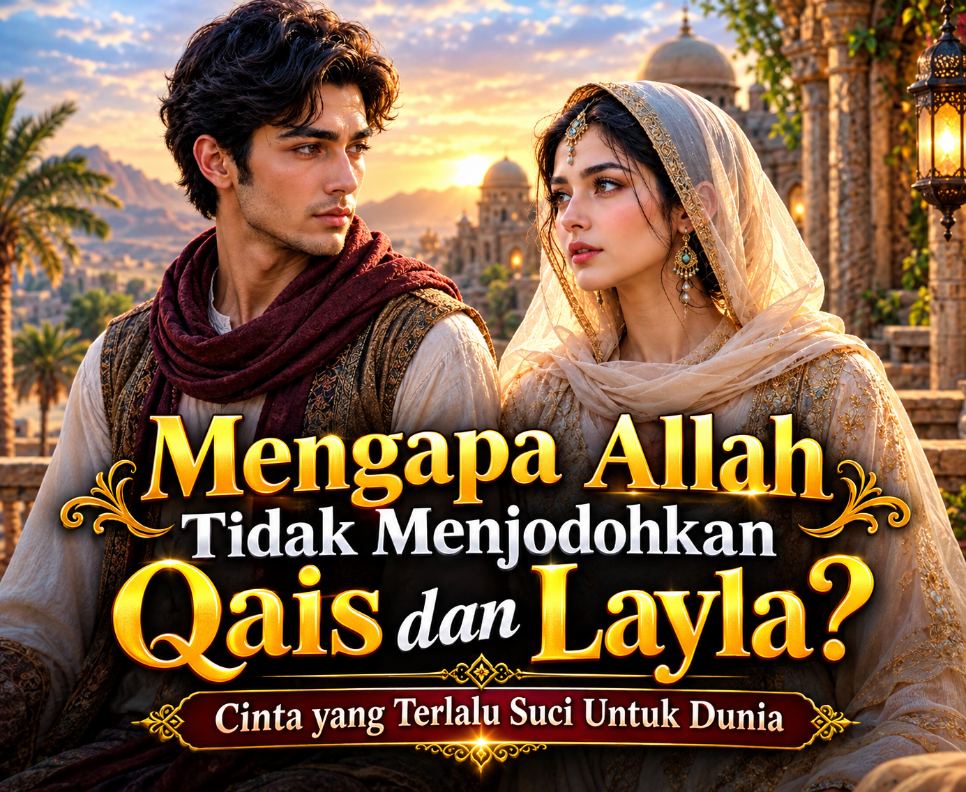 Mengapa Allah Tidak Menjodohkan Qais dan Layla? Cinta yang Terlalu Suci Untuk Dunia